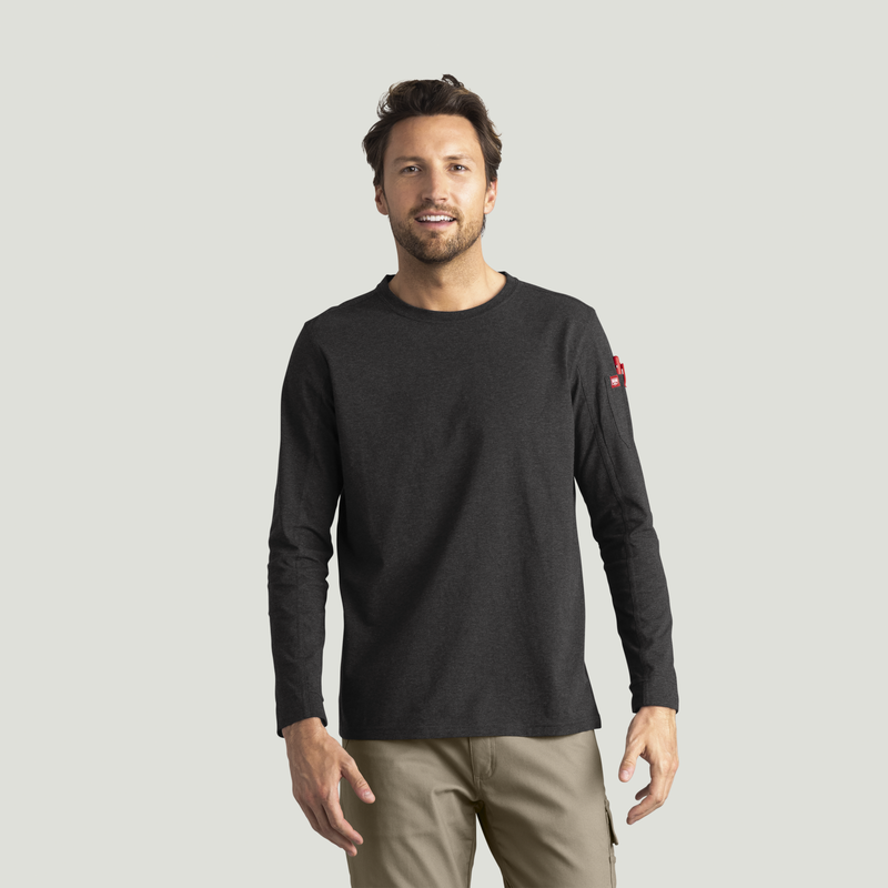 Men's Long Sleeve Midweight Performance Tee image number 6