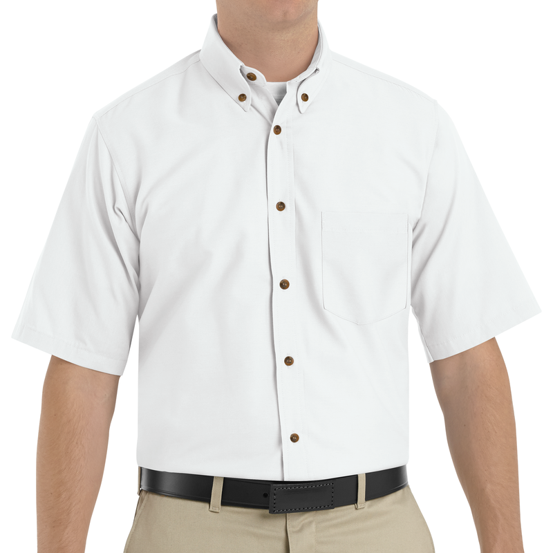 Men's Short Sleeve Poplin Dress Shirt image number 2