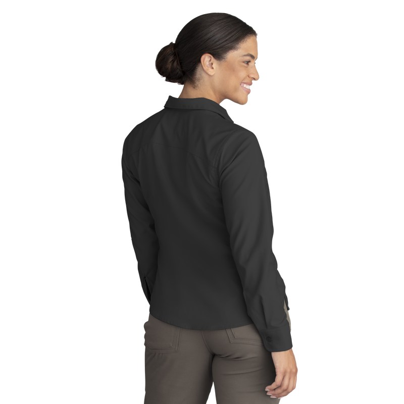 Women's Cooling Long Sleeve Work Shirt image number 8