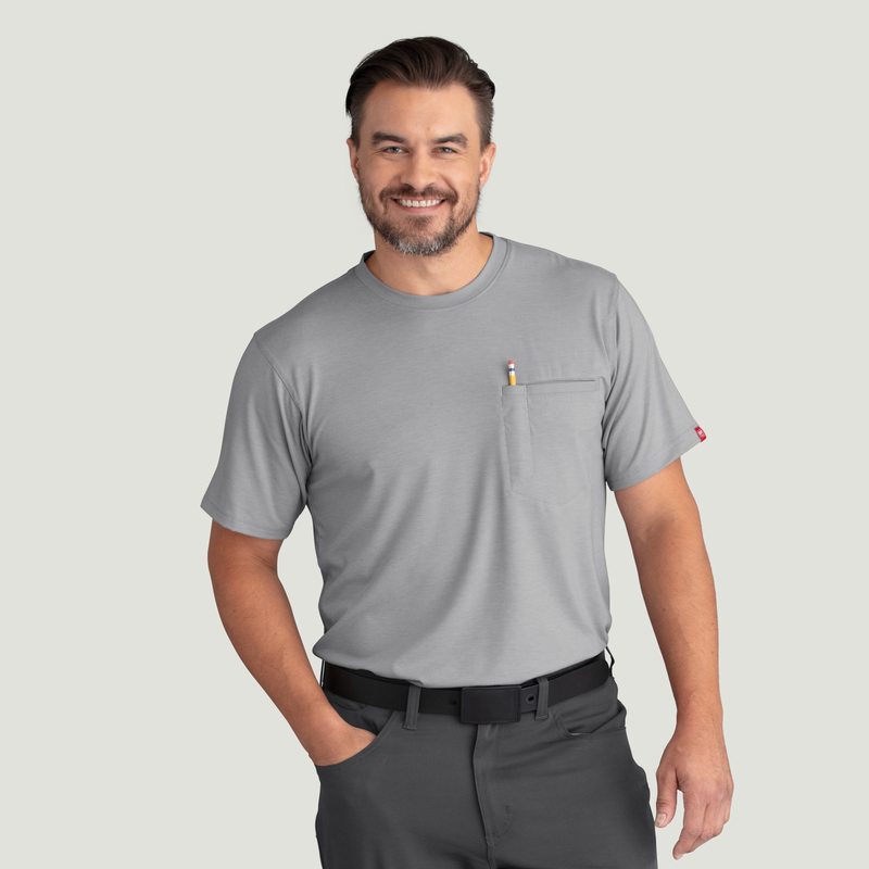 Men's Cooling Short Sleeve Pocket Tee image number 4