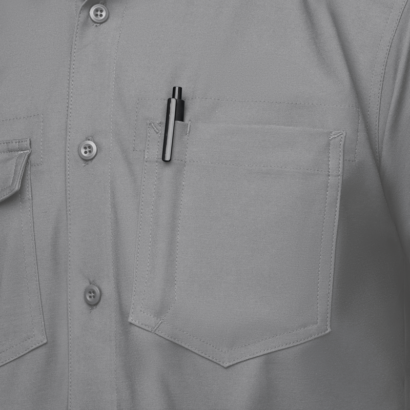 Men's Cooling Short Sleeve Work Shirt image number 18
