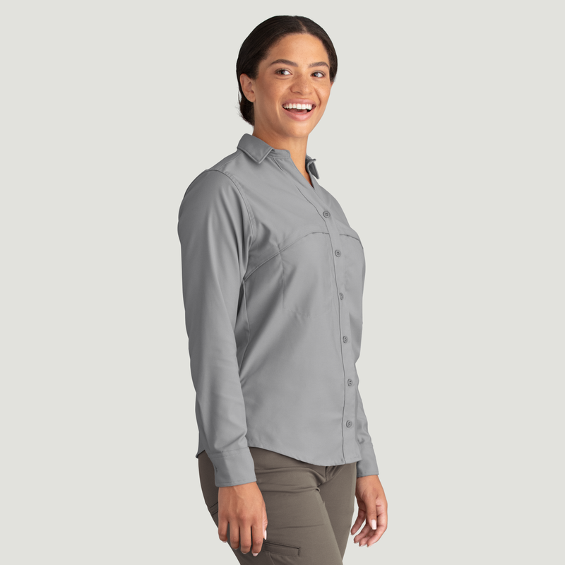 Women's Cooling Long Sleeve Work Shirt image number 16