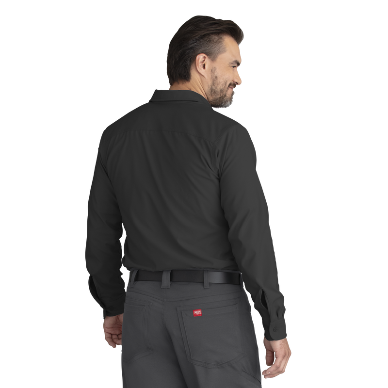 Men's Cooling Long Sleeve Work Shirt image number 7