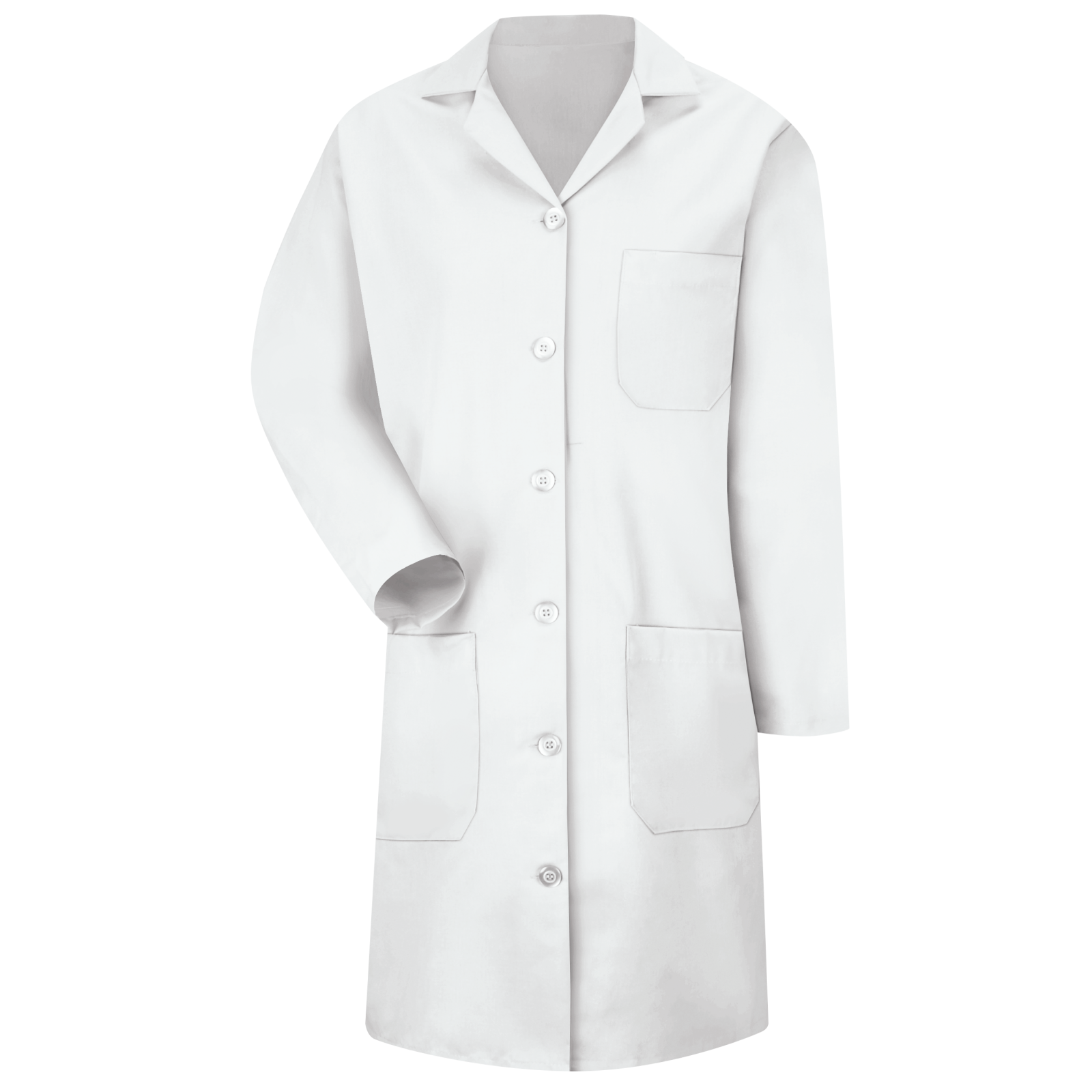 red kap lab coat with cuffs