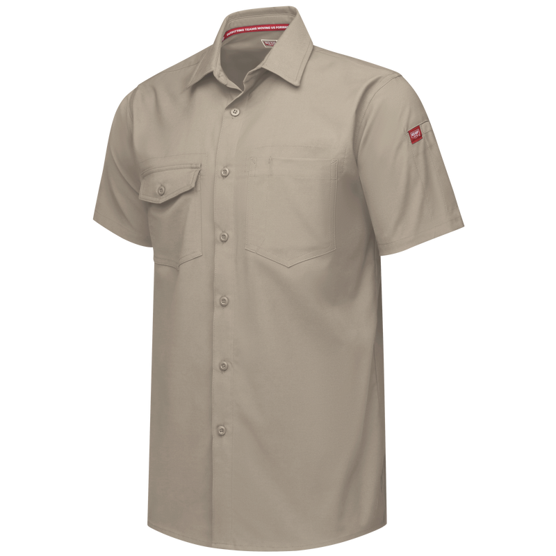 Men's Cooling Short Sleeve Work Shirt image number 3