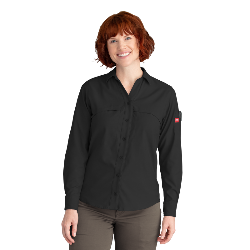 Women's Cooling Long Sleeve Work Shirt image number 5