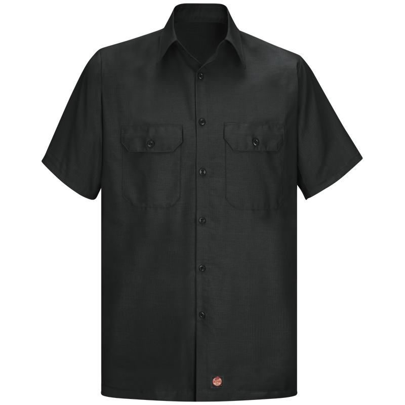 Men's Short Sleeve Solid Rip Stop Shirt | Red Kap®