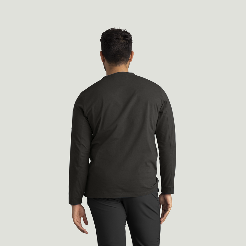 Men's Long Sleeve Midweight Performance Tee image number 12