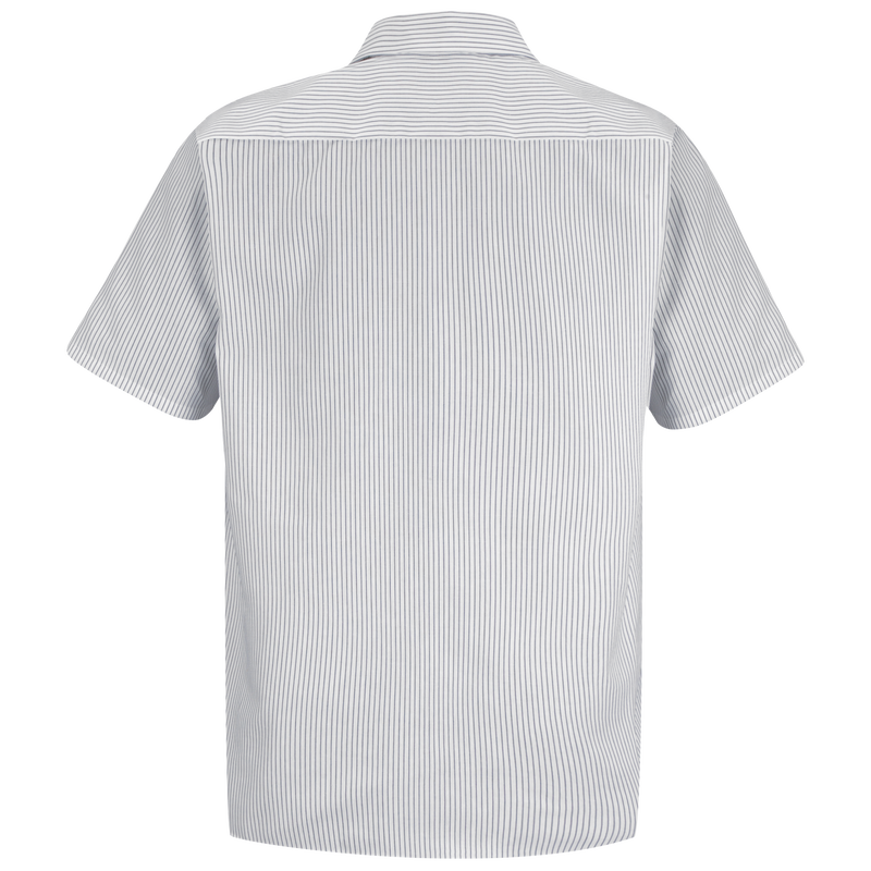 Men's Short Sleeve Work Shirt with Industrial Stripe | Red Kap® | Red Kap®