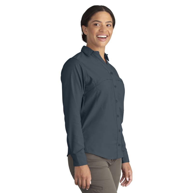 Women's Cooling Long Sleeve Work Shirt image number 10