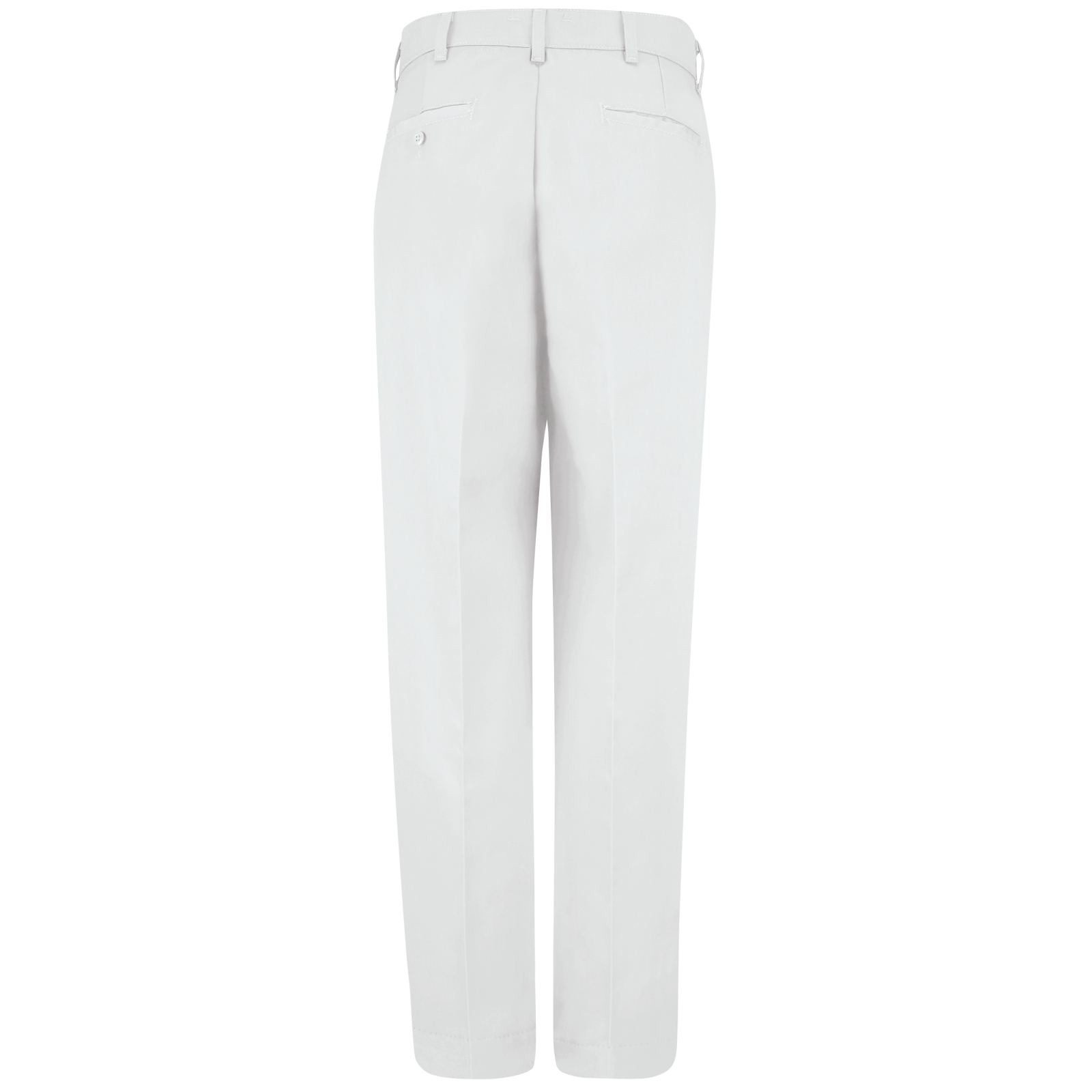 Multi-pocket white industrial pants with trim on pockets VELILLA Series  P103002S