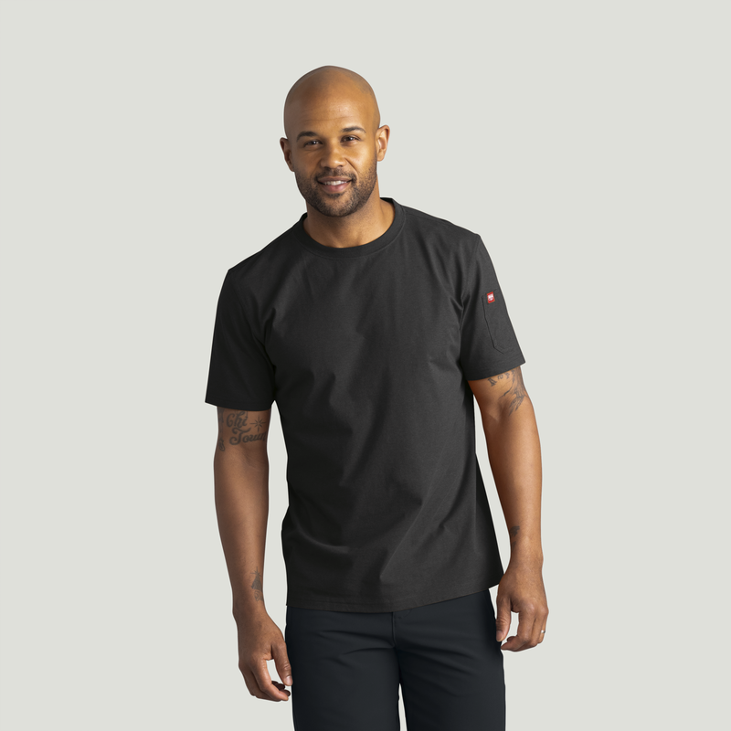 Men's Short Sleeve Midweight Performance Tee image number 6