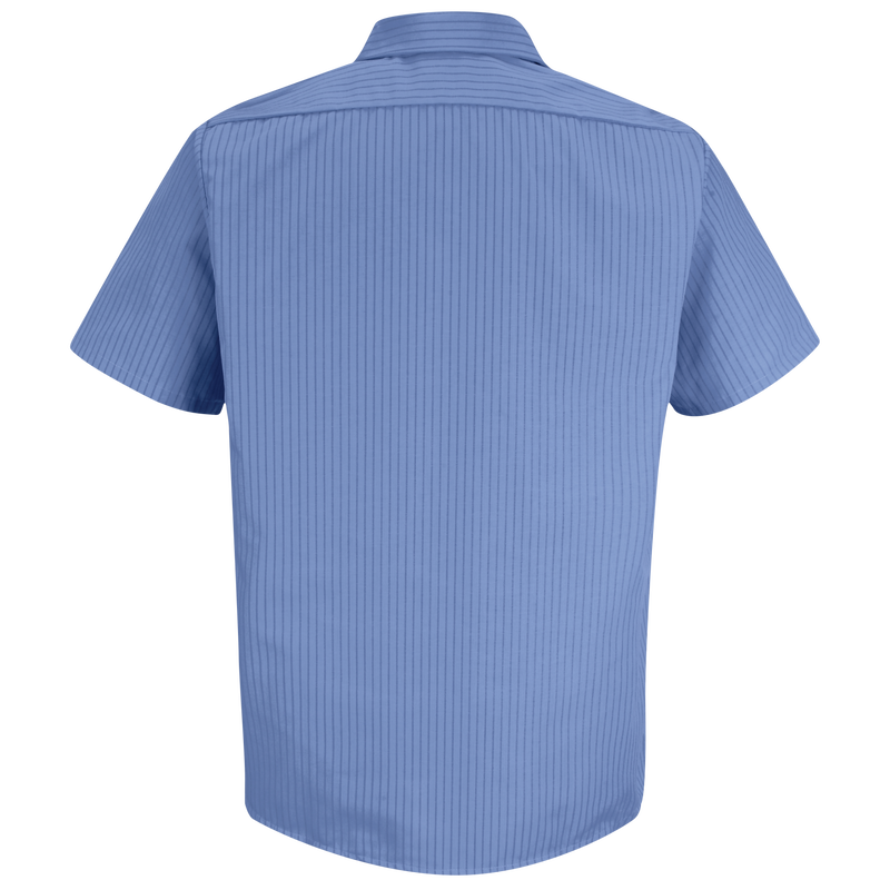 Men's Short Sleeve Industrial Stripe Work Shirt | Red Kap®