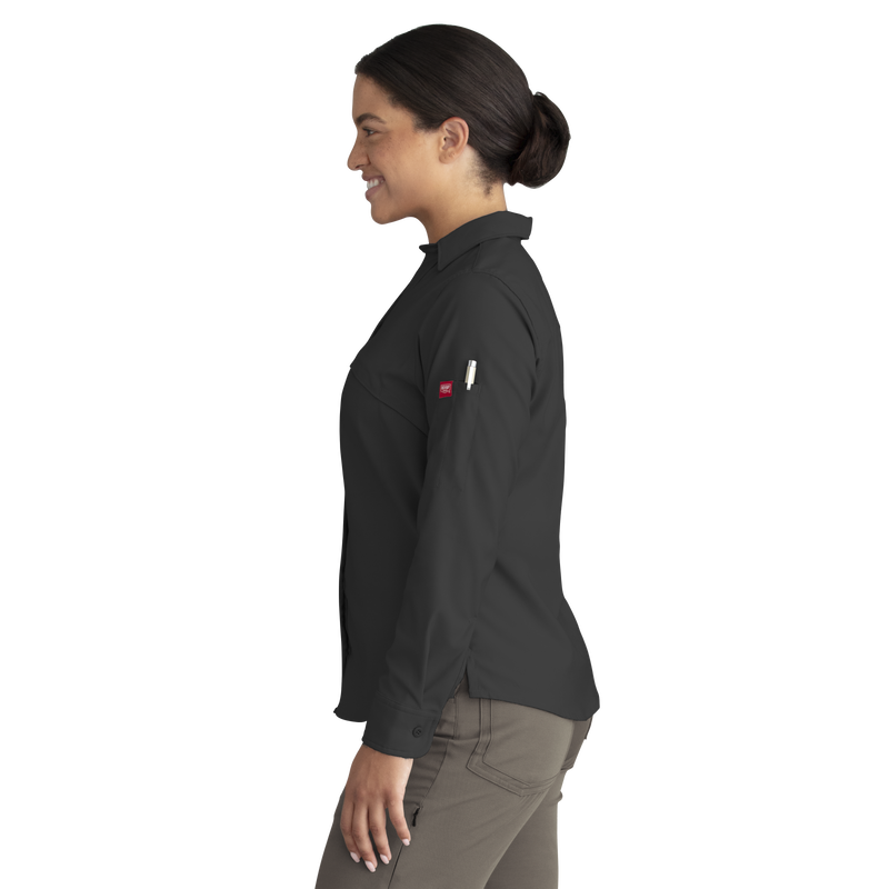 Women's Cooling Long Sleeve Work Shirt image number 10