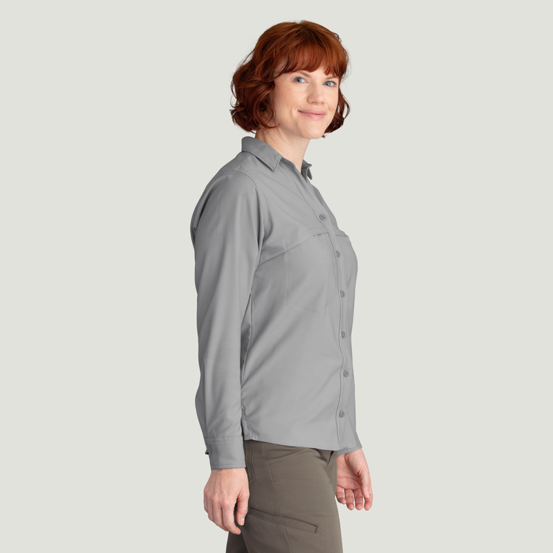 Women's Cooling Long Sleeve Work Shirt image number 15