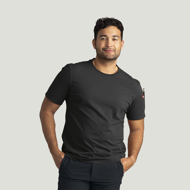 Men's Short Sleeve Midweight Performance Tee image number 11