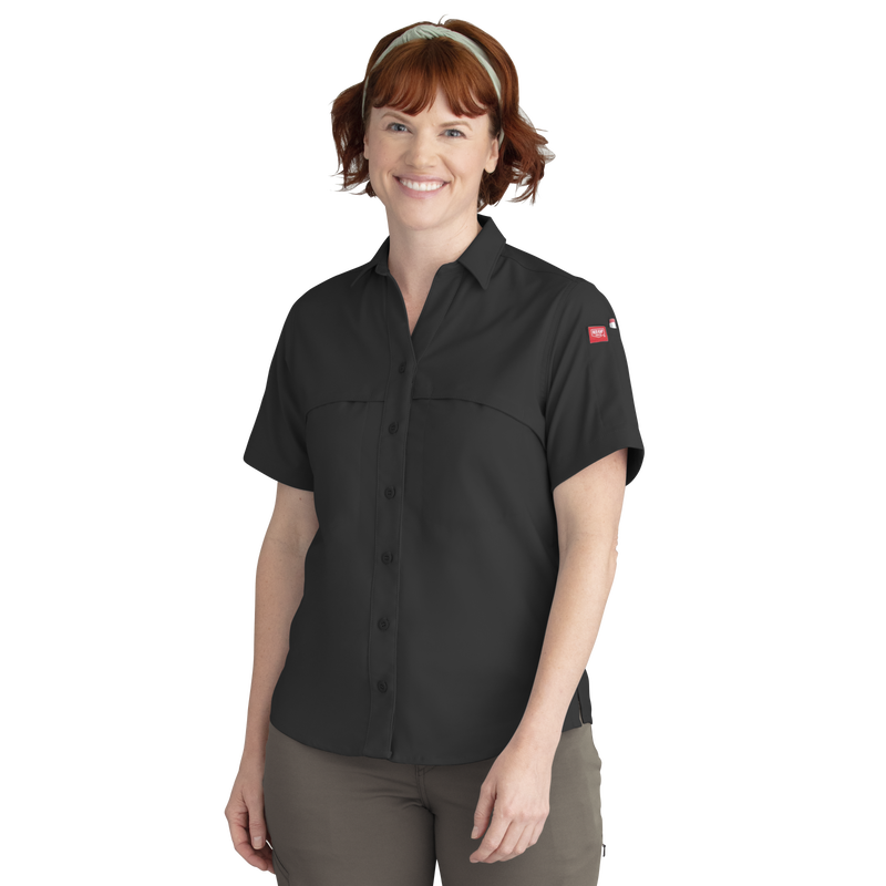 Women's Cooling Short Sleeve Work Shirt image number 6