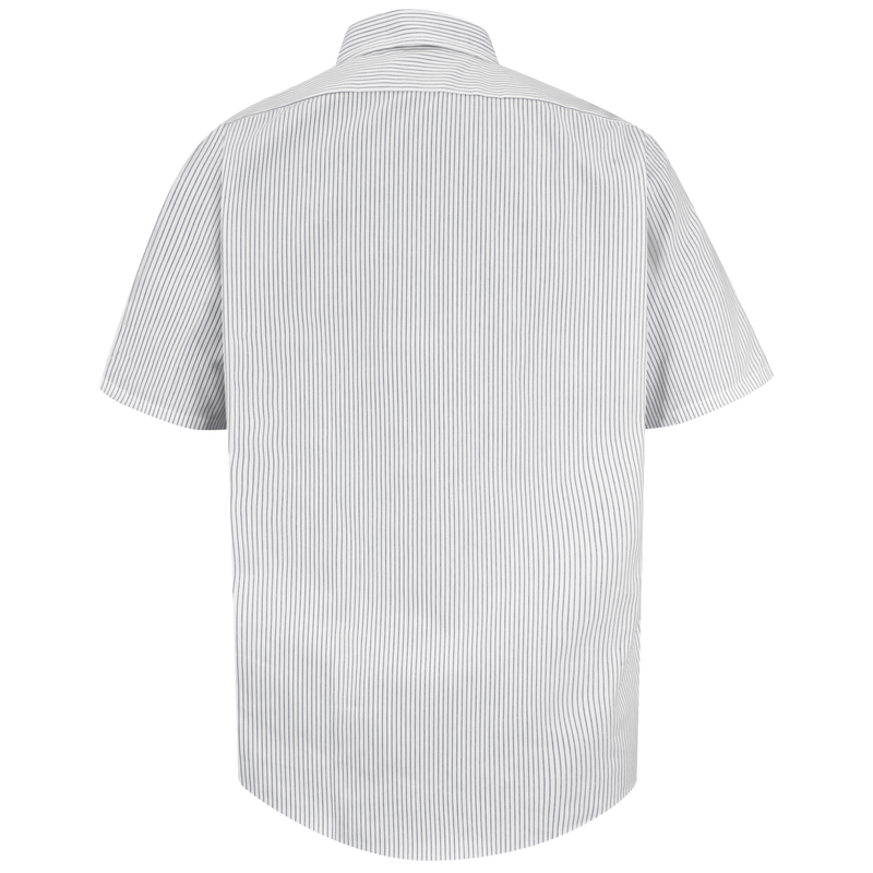 Men's Short Sleeve Striped Dress Uniform Shirt | Red Kap®