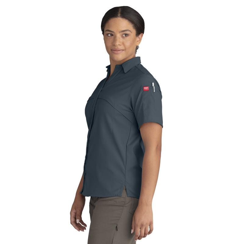 Women's Cooling Short Sleeve Work Shirt image number 9