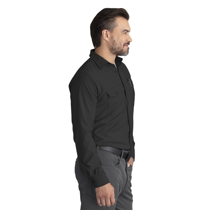 Men's Cooling Long Sleeve Work Shirt image number 11