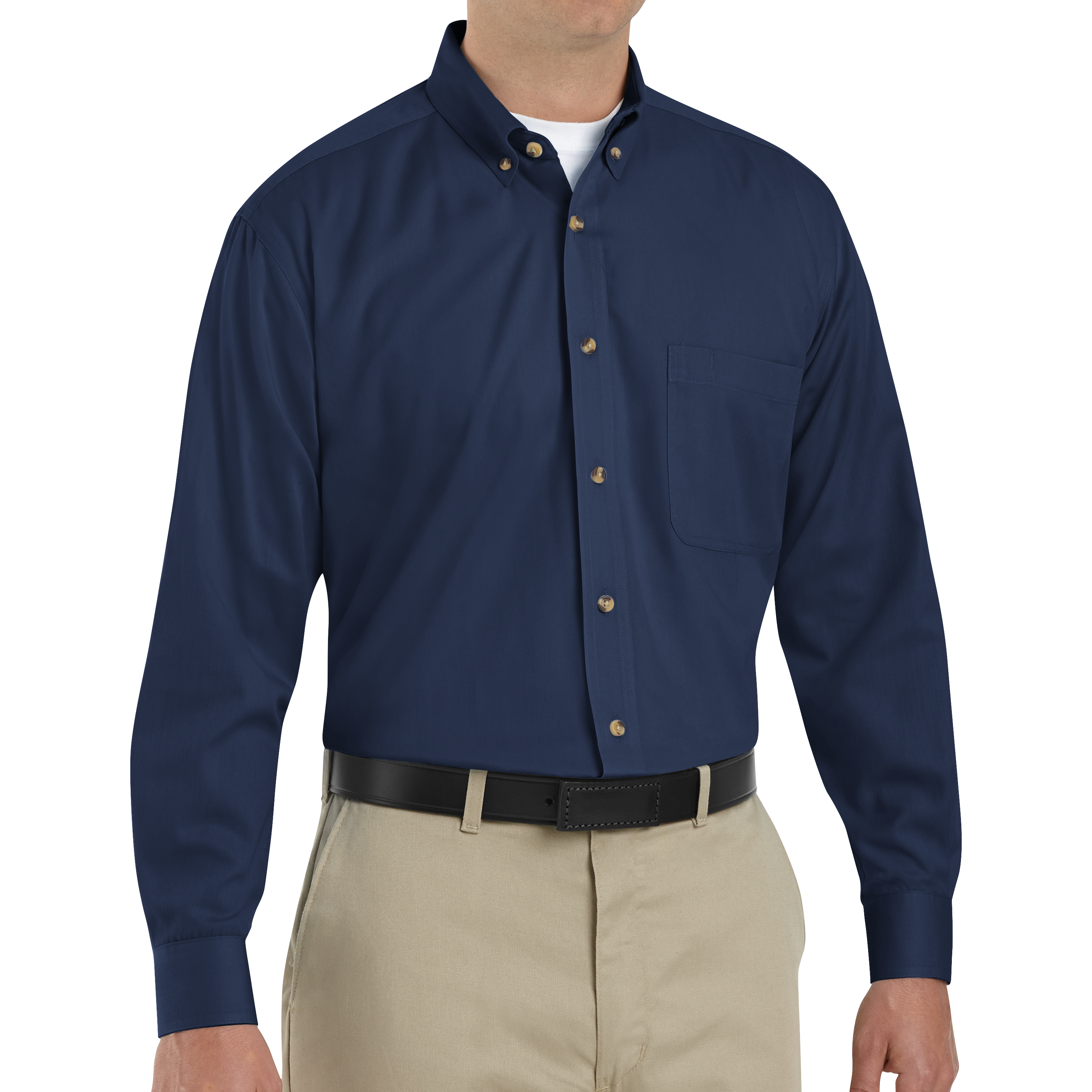 Men's Long Sleeve Performance Twill Shirt