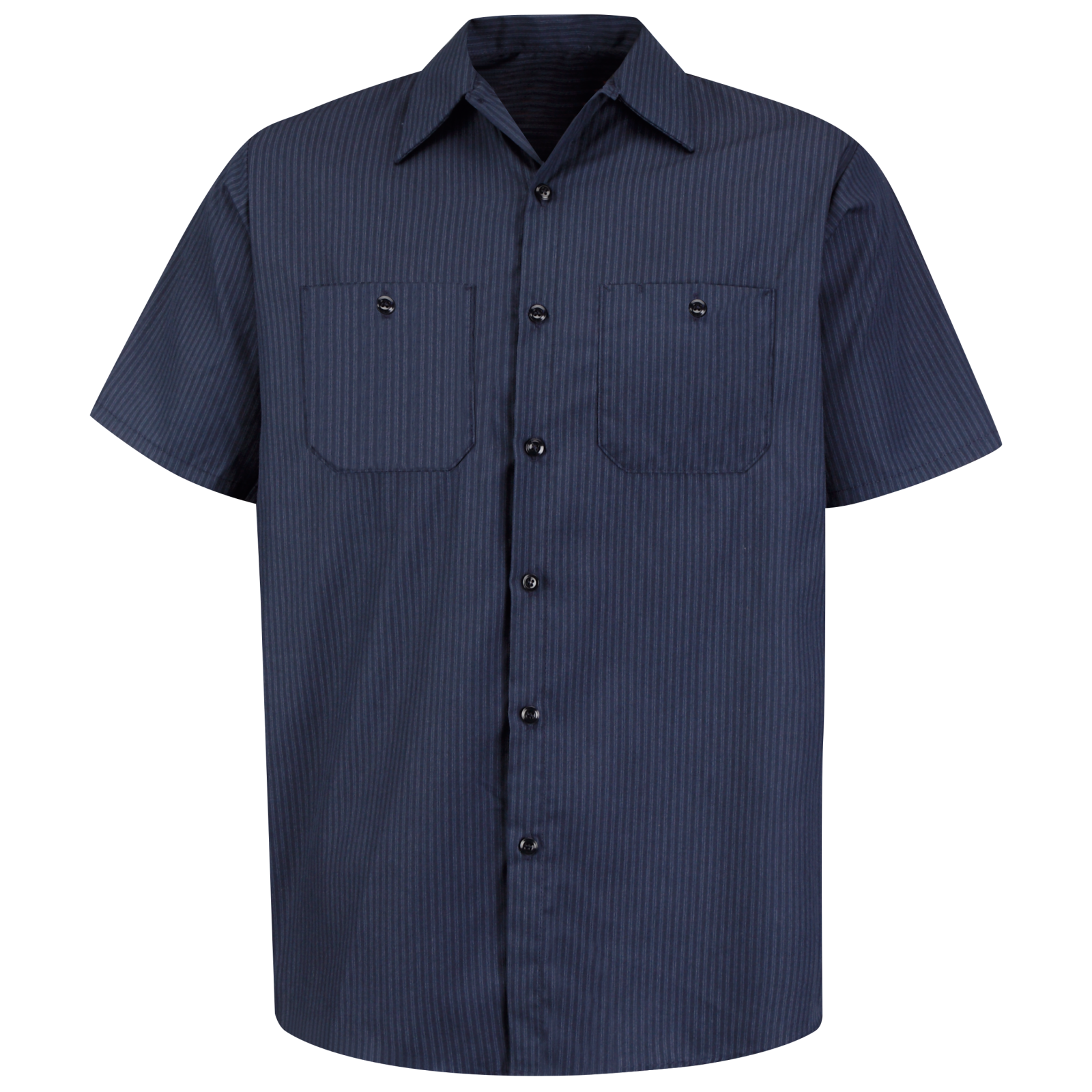 Men's Short Sleeve Durastripe® Work Shirt | Red Kap®