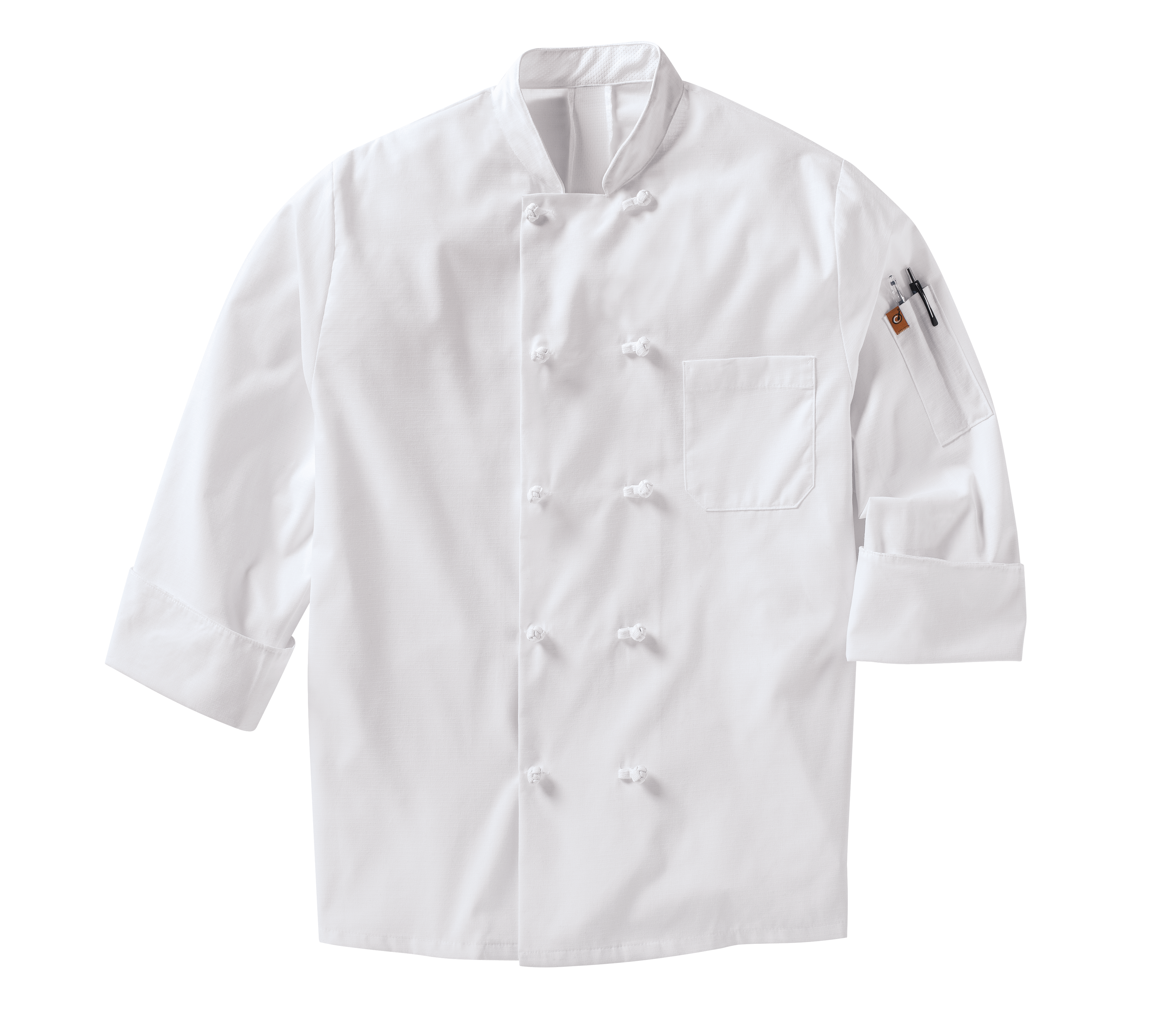 Men's Cooking Chef Shirt Coat Kitchen Wear Solid Button Up Clothes - Temu